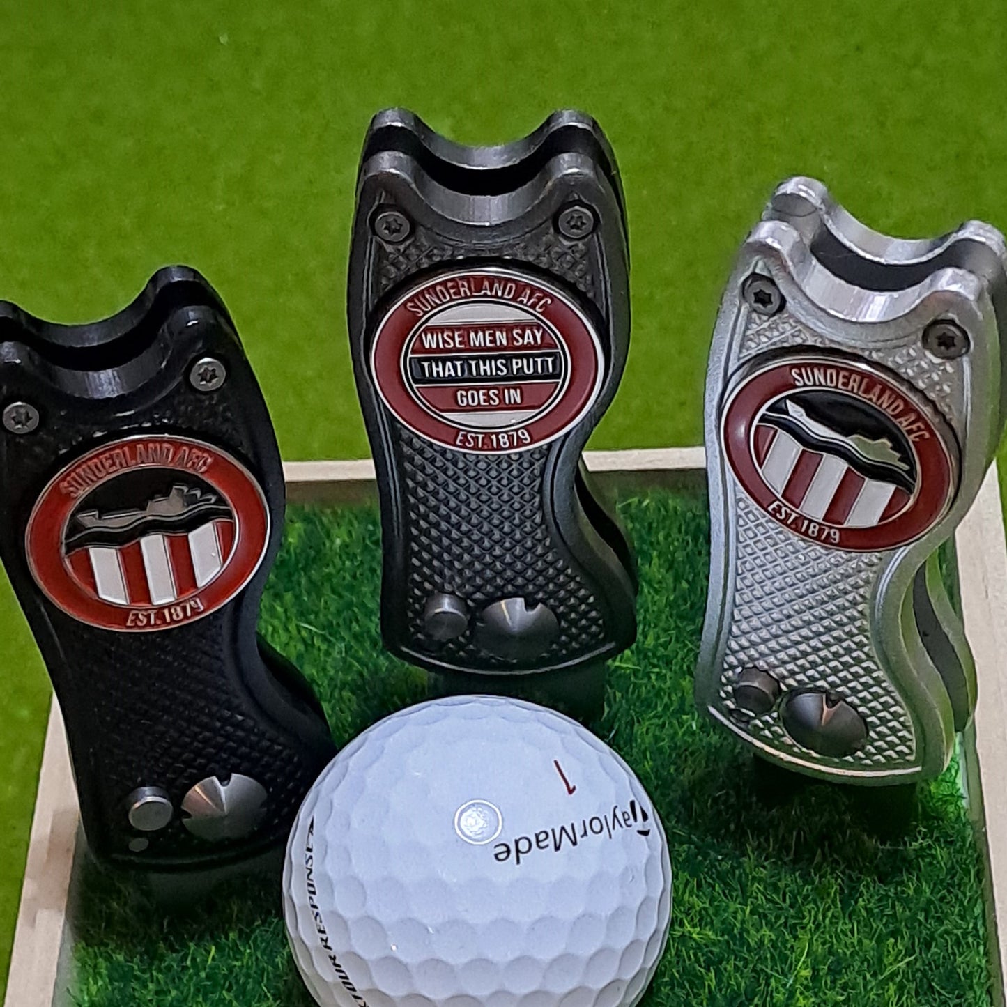 Sunderland Metal Golf Ball Marker