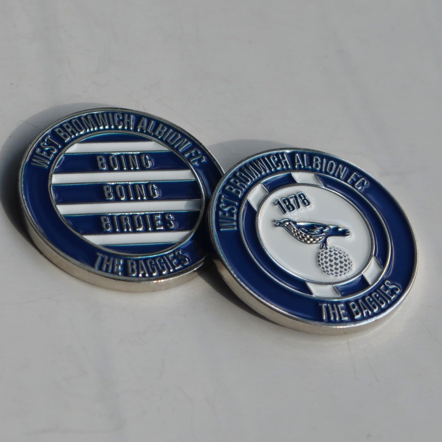 West Brom Metal Golf Ball Marker