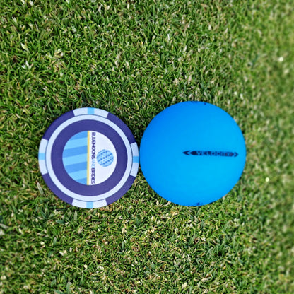 Manchester City Golf Ball Marker with Pitch Mark Repair Tool