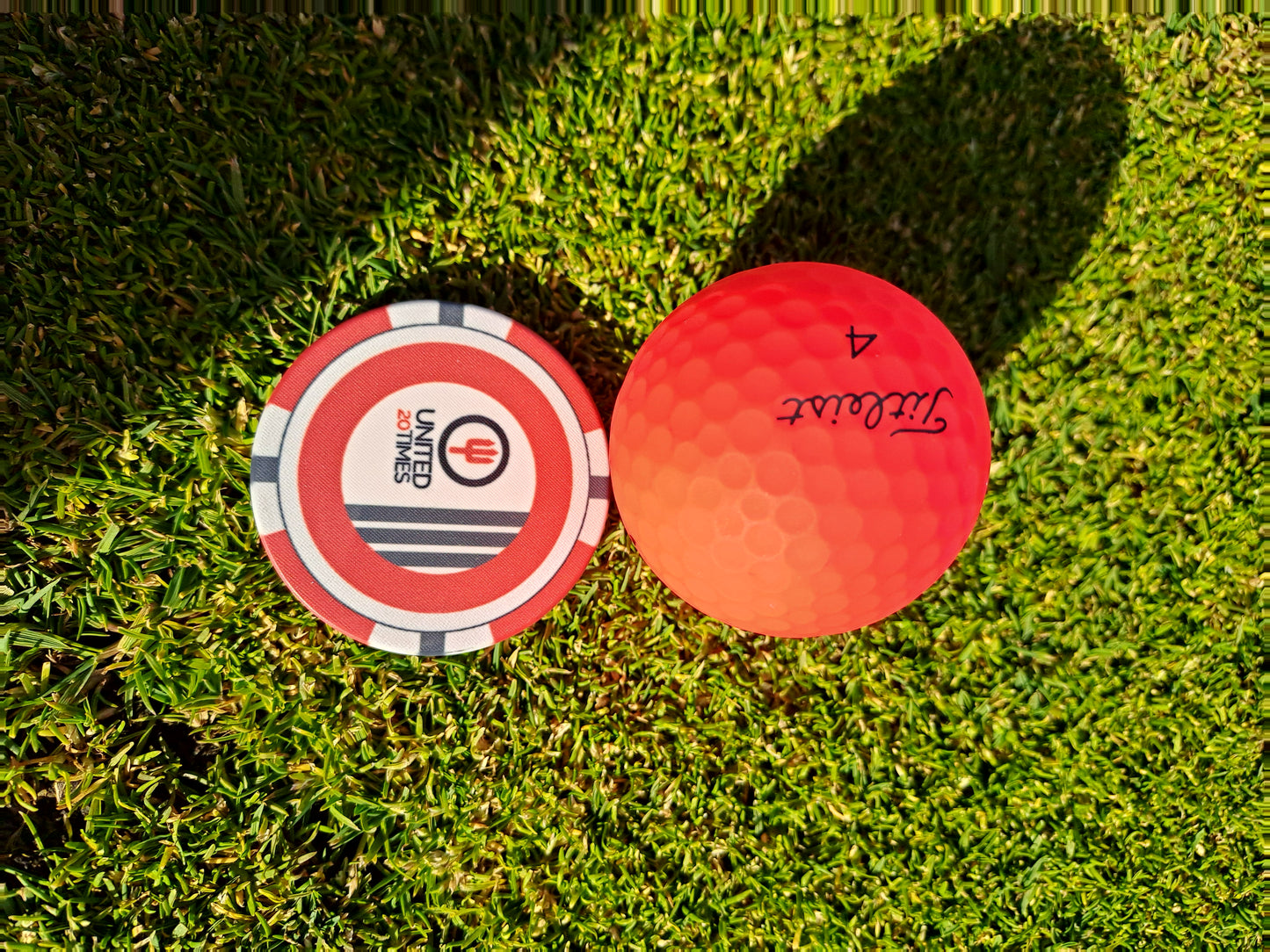 Manchester United Golf Ball Marker with Pitch Mark Repair Tool