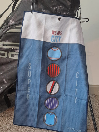 Manchester City Golf Towel