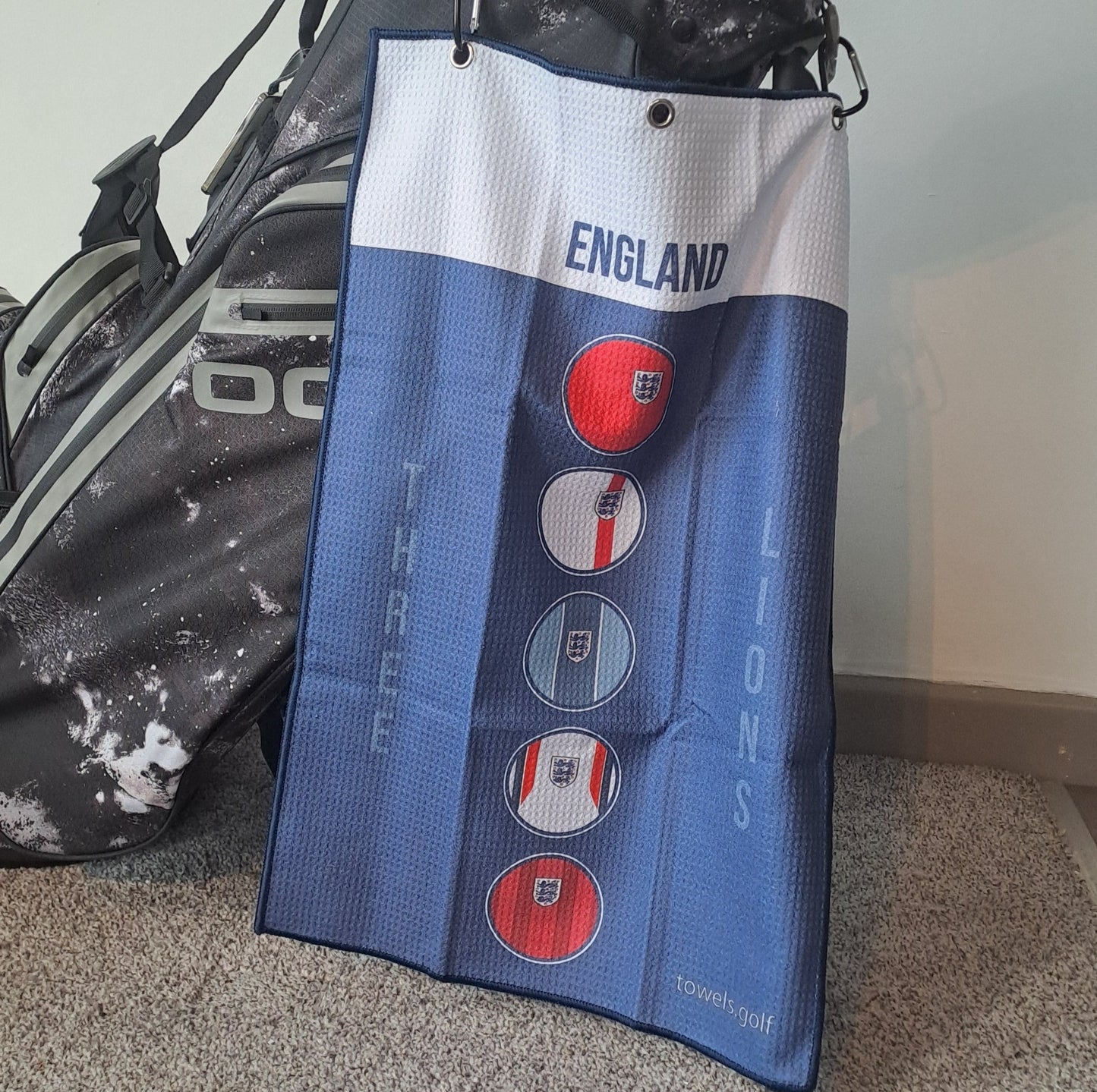 England Golf Towel