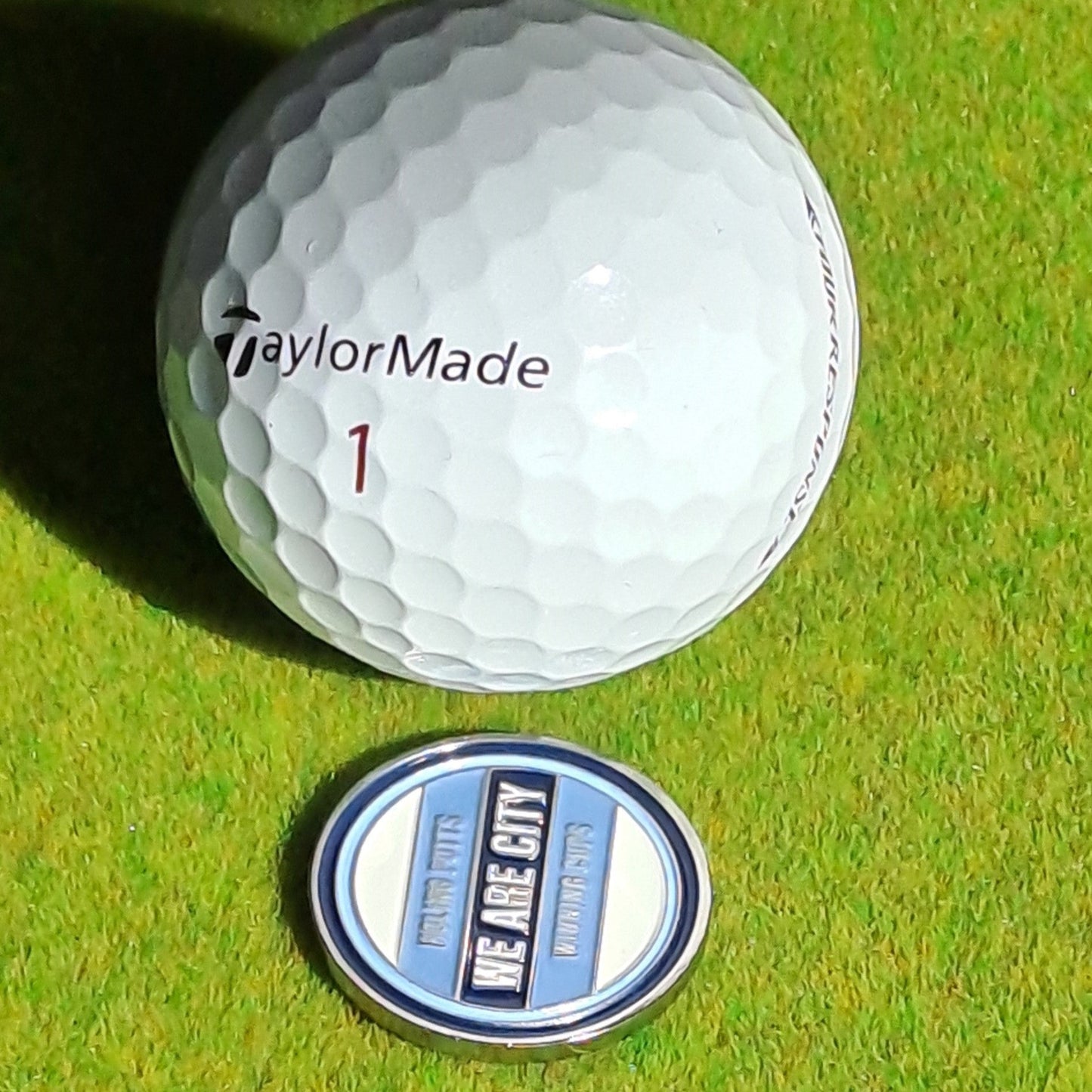 Manchester City Metal Golf Ball Marker