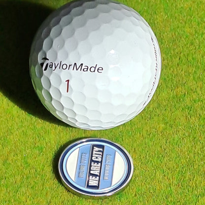 Manchester City Metal Golf Ball Marker