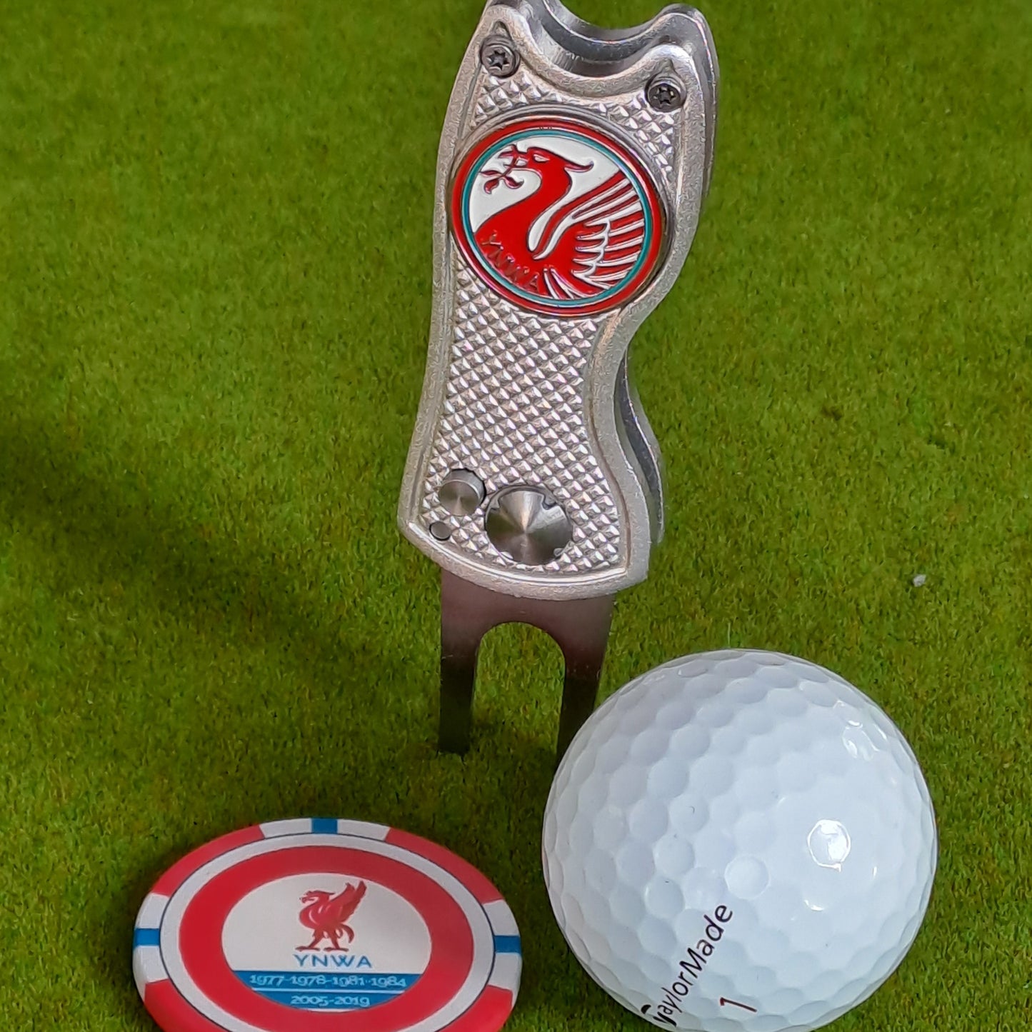 Liverpool Golf Ball Marker and Pitchmark Repair Tool