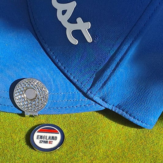 England Golf Ball Marker and Cap Clip