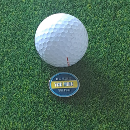 Warrington Metal Golf Ball Marker