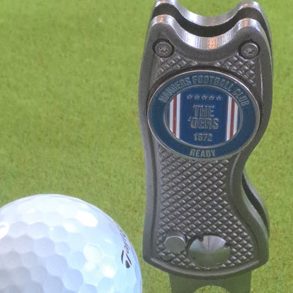 Glasgow Rangers - Pitch Mark Repair Tool, Cap Clip and 2 Metal Ball Markers