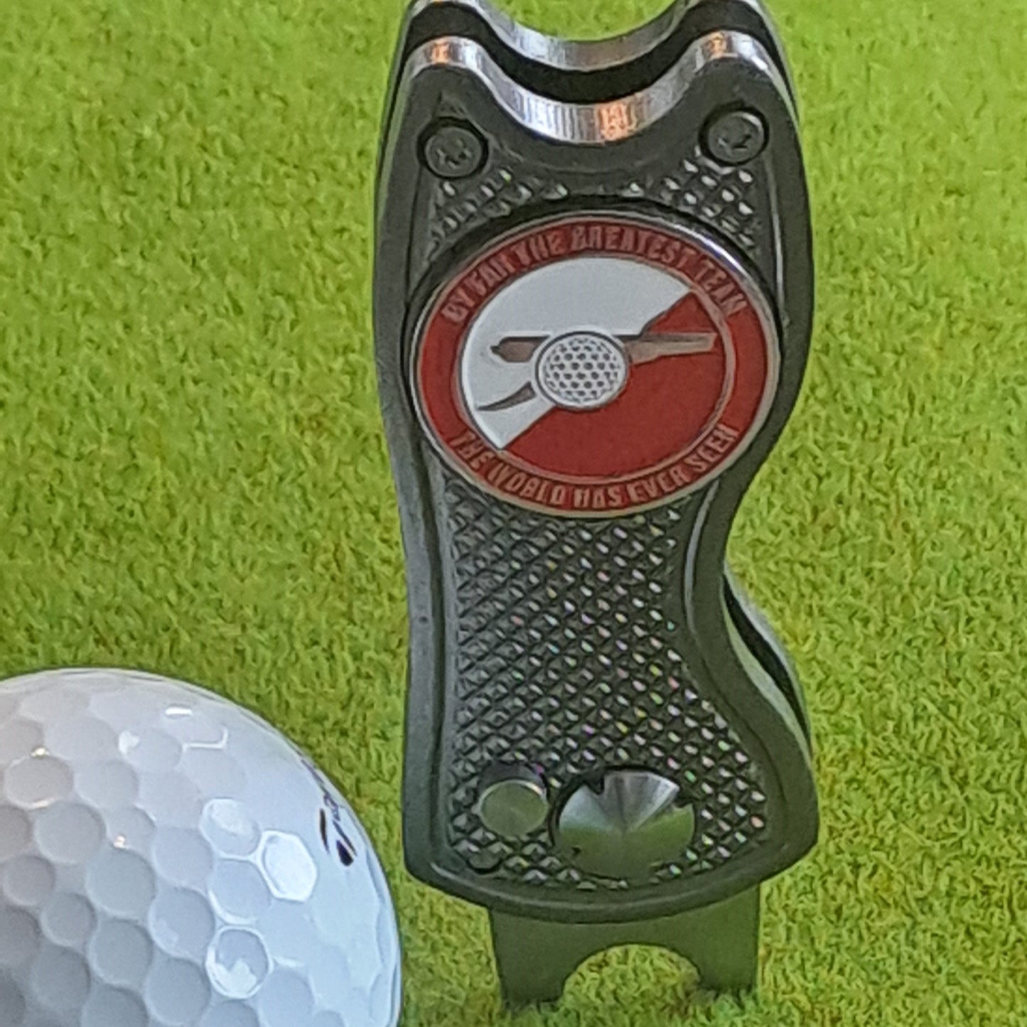 Arsenal Metal Golf Ball Marker and Pitch Mark Repair Tool