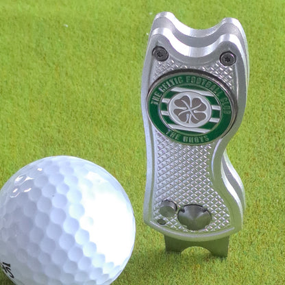 Celtic Metal Golf Ball Marker and Pitch Mark Repair Tool