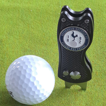 Tottenham Hotspur Metal Golf Ball Marker and Pitch Mark Repair Tool