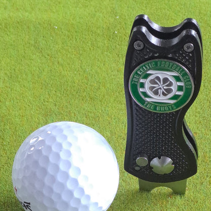 Celtic Metal Golf Ball Marker and Pitch Mark Repair Tool