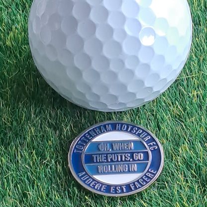 Tottenham Hotspur - Pitch Mark Repair Tool, Cap Clip and 2 Metal Ball Markers