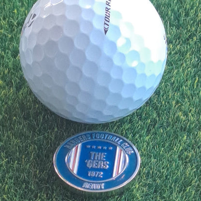 Glasgow Rangers Metal Golf Ball Marker