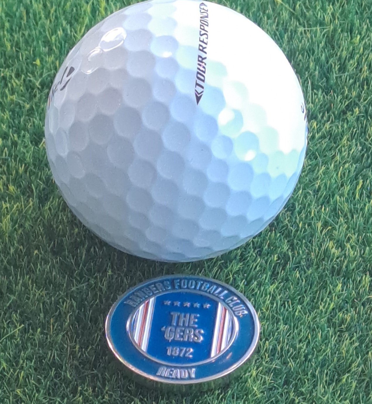 Glasgow Rangers - Pitch Mark Repair Tool, Cap Clip and 2 Metal Ball Markers