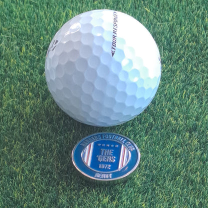 Glasgow Rangers - Pitch Mark Repair Tool, Cap Clip and 2 Metal Ball Markers