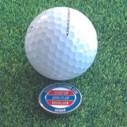 Glasgow Rangers - Pitch Mark Repair Tool, Cap Clip and 2 Metal Ball Markers