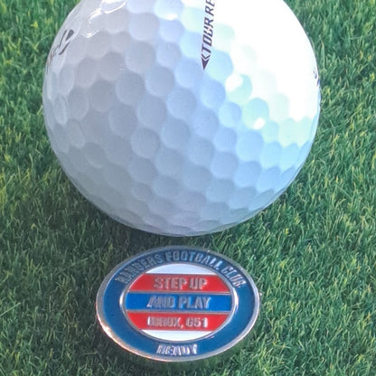 Glasgow Rangers Metal Golf Ball Marker and Pitch Mark Tool