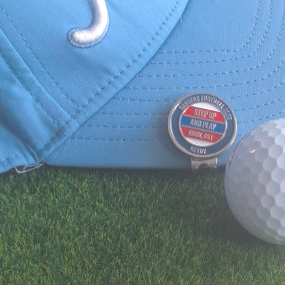 Glasgow Rangers Metal Golf Ball Marker and Cap Clip