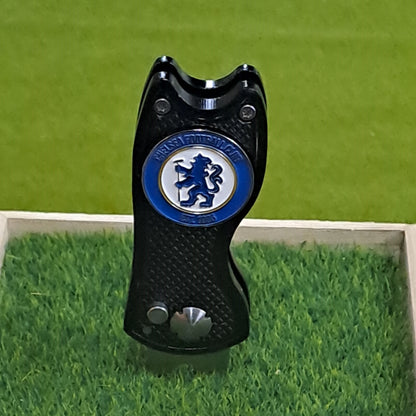 Chelsea Metal Golf Ball Marker with Pitch Mark Tool