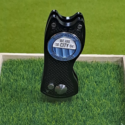 Manchester City Golf Ball Marker with Pitch Mark Repair Tool