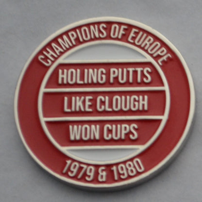 Nottingham Forest Metal Golf Ball Marker