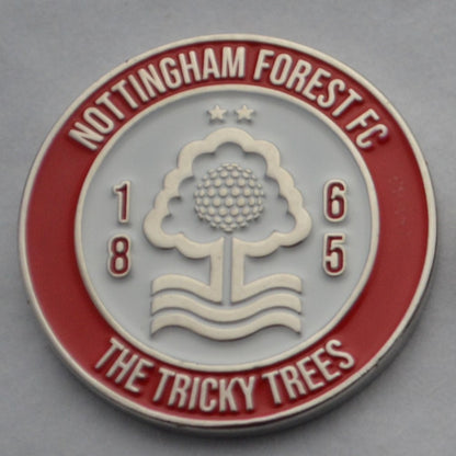 Nottingham Forest Metal Golf Ball Marker