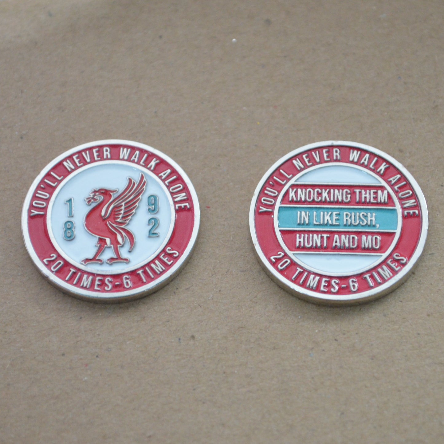 Liverpool 20 Times Ball Marker